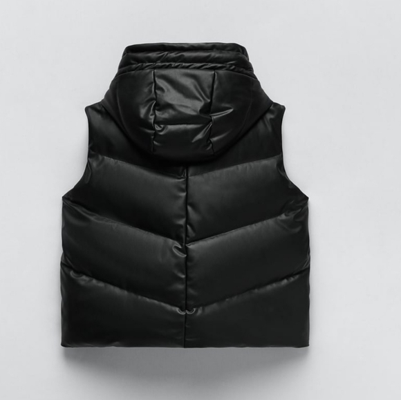 ZARA PUFFER VEST - Picture 4 of 4
